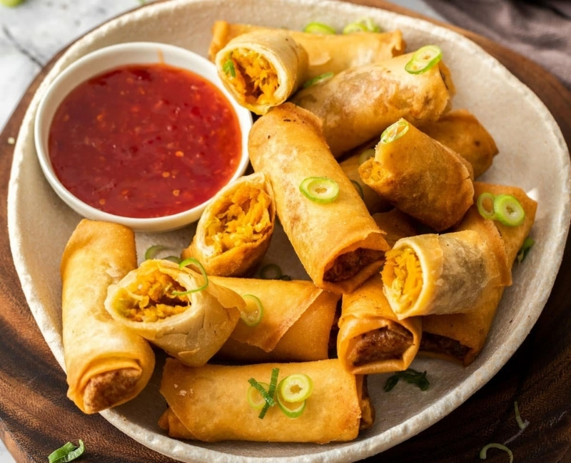 வெஜ் ஸ்பிரிங் ரோல்