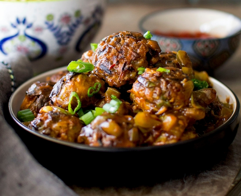 வெஜ் பால்ஸ் மஞ்சூரியன்