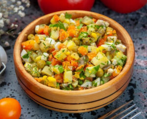 மிக்ஸ்டு பாயில்டு வெஜ் சாலட்