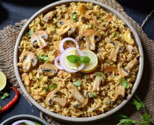 மஷ்ரூம் பட்டர் புலாவ்