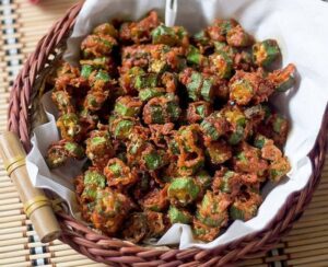 vendaikai chilli வெண்டை சில்லி