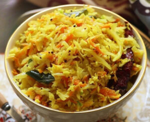 கேரட் கோஸ் பொறியல்