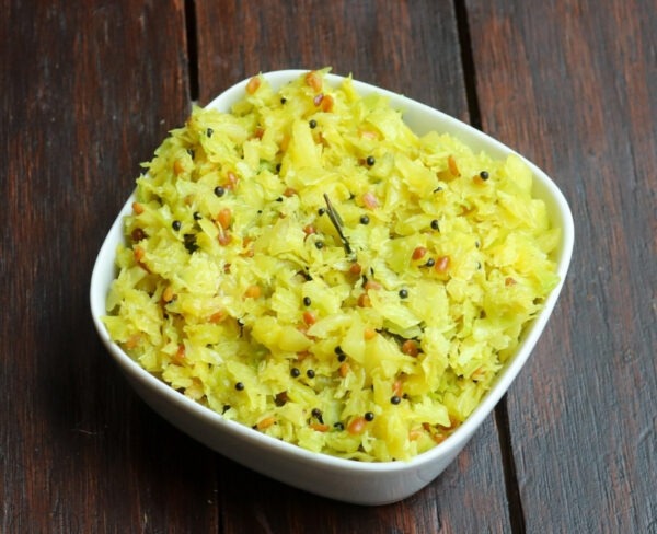 கோஸ் பாசிப் பருப்பு பொறியல்