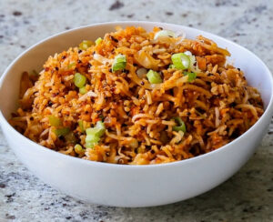 செஸ்வான் ப்ரெட் ரைஸ் செஸ்வான் ஃப்ரைடு ரைஸ்