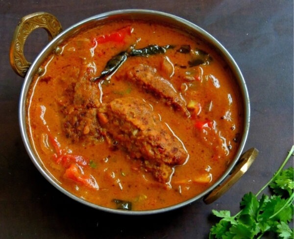 சைவ மீன் குழம்பு
