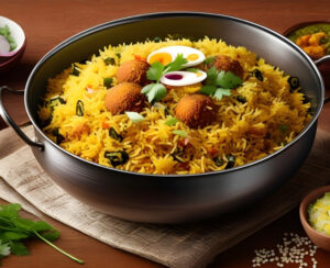 சோயா தம் பிரியாணி (2) சோயா தம்பிரியாணி