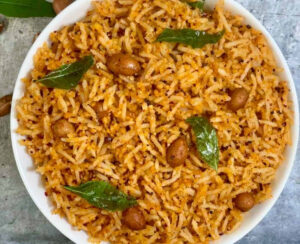 நிலக்கடலை சாதம்