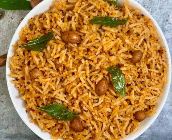 நிலக்கடலை சாதம்