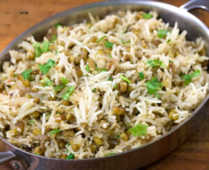 பசி பயிறு பிரியாணி பாசிப்பயறு பிரியாணி