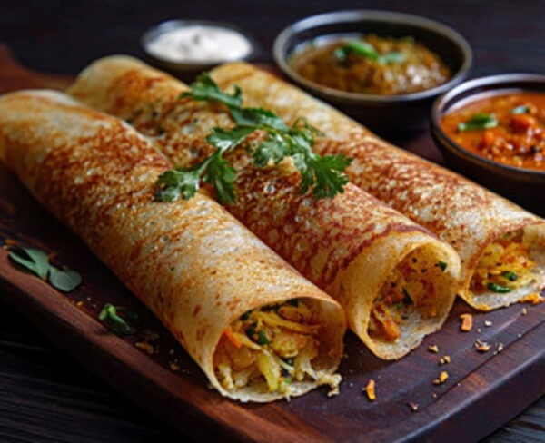 வெஜ் மசால் தோசை