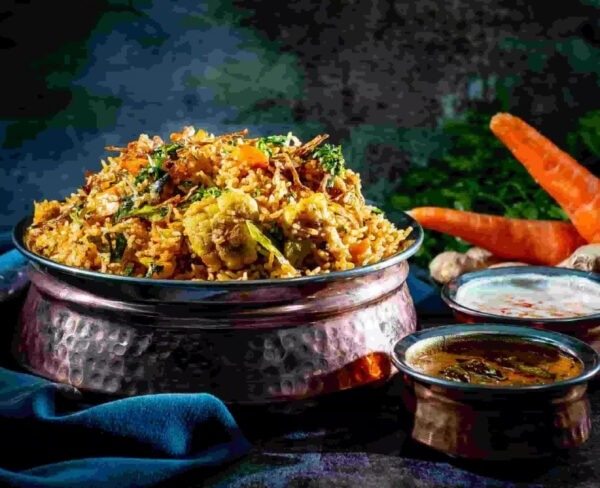 வெஜ் சிக்கன் பிரியாணி
